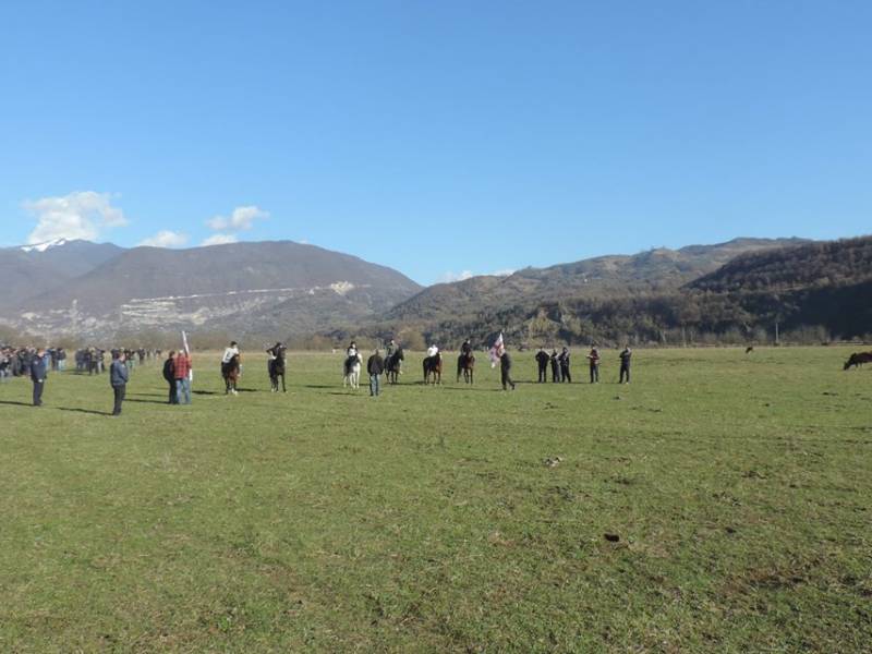 26 ნოემბერს ჩატარდა მუნიციპალიტეტის პირველობა ცხენოსნობაში